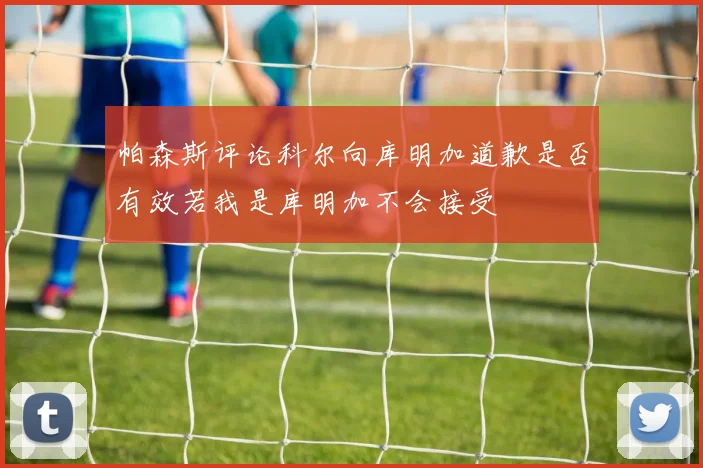 帕森斯评论科尔向库明加道歉是否有效若我是库明加不会接受